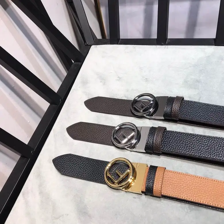 Fendi Belt 38mmX95-125cm 7D86